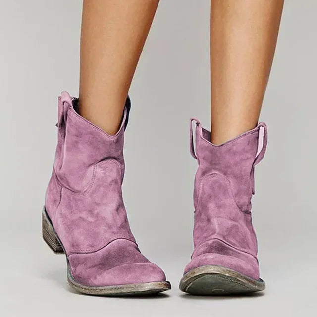 Jasmine - Botki w Nowoczesnym Stylu Western