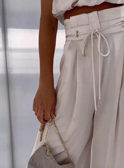 Glorivic - Zestaw jedwabny bez rękawów