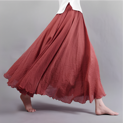 Monica - Lekka i elastyczna maxi spódnica