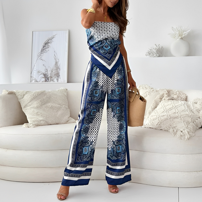 Amellia - Komplet bluzki i spodni dla kobiet