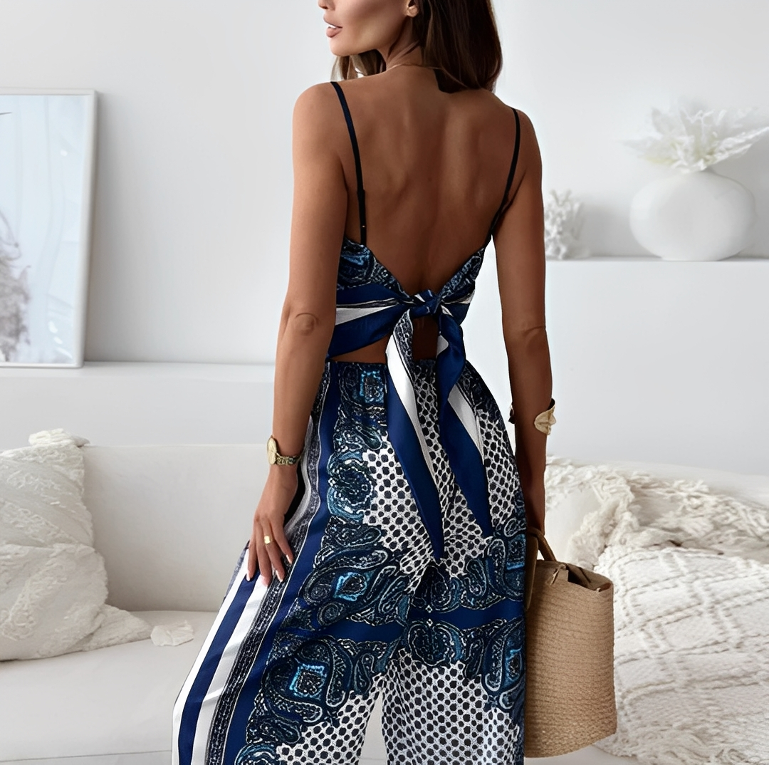 Amellia - Komplet bluzki i spodni dla kobiet