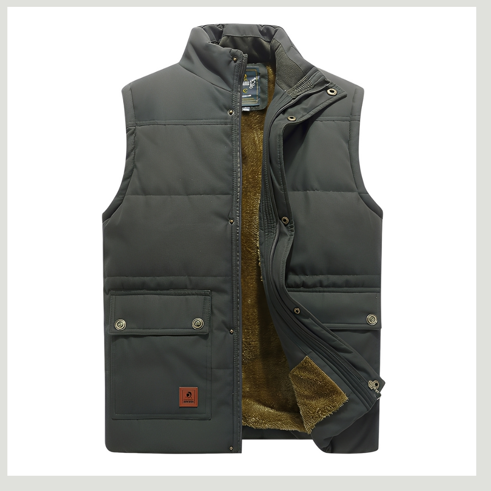 Marvin - Nowoczesna, wszechstronna, ciepła kamizelka dla mężczyzn
