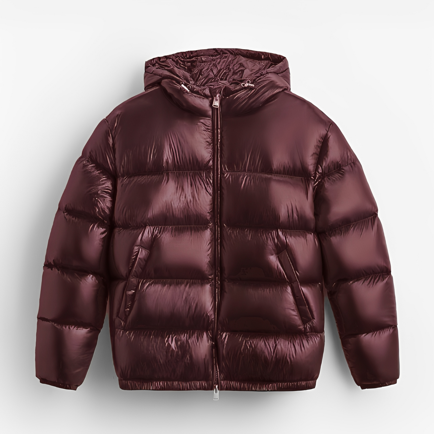 Myles - Męska gruba puchowa kurtka z kapturem