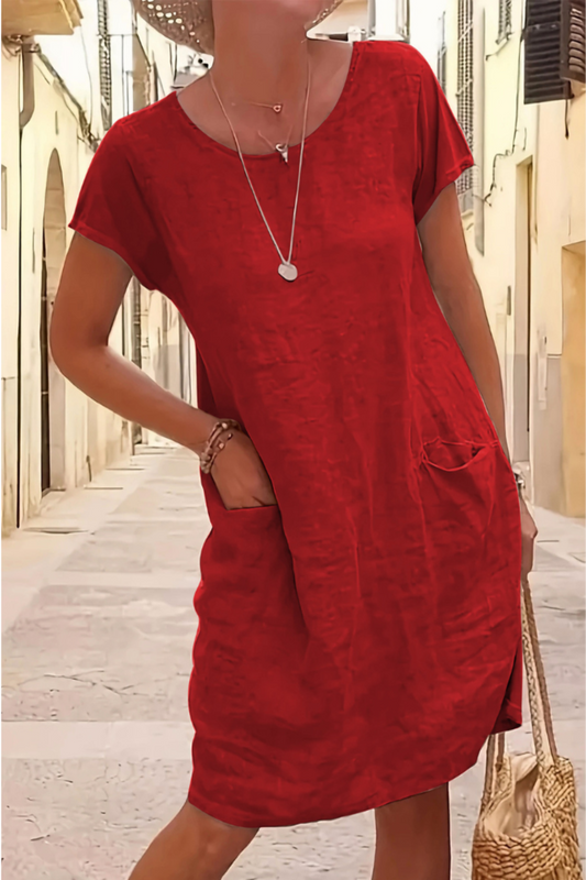 Gabrielle - Luzna Krotka Sukienka dla Kobiet