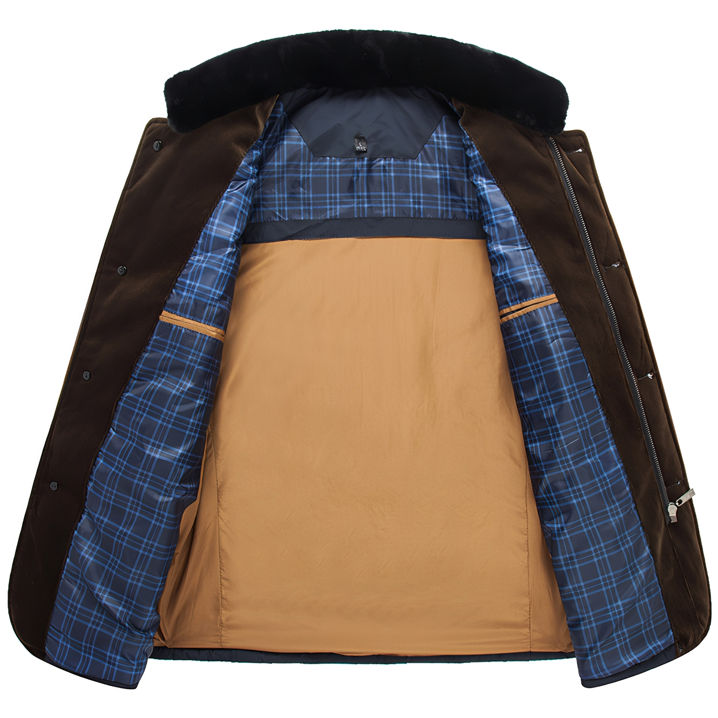 Steve - Retro-Ocieplana Kurtka Pikowana dla Mężczyzn