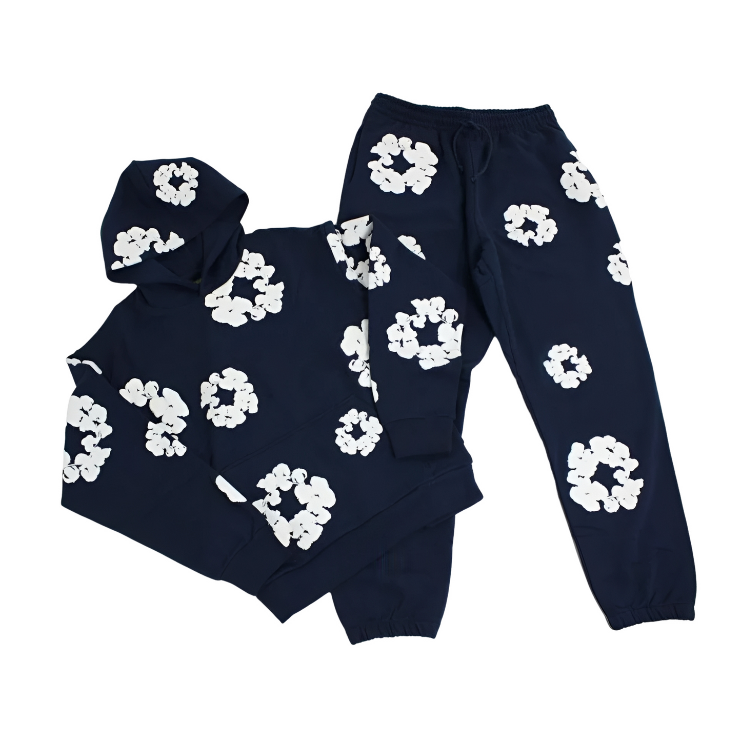 Theresa - Stylowy, luźny zestaw z kwiatowym wzorem dla kobiet