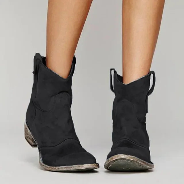 Jasmine - Botki w Nowoczesnym Stylu Western