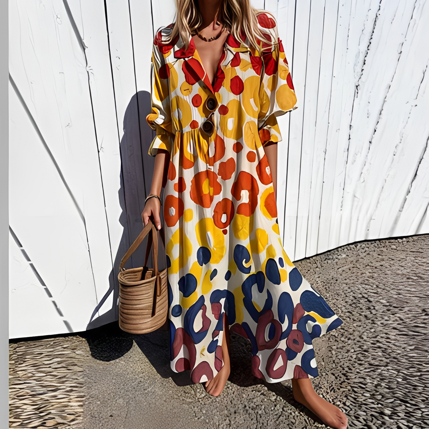 Germaine - Modna sukienka codzienna dla kobiet