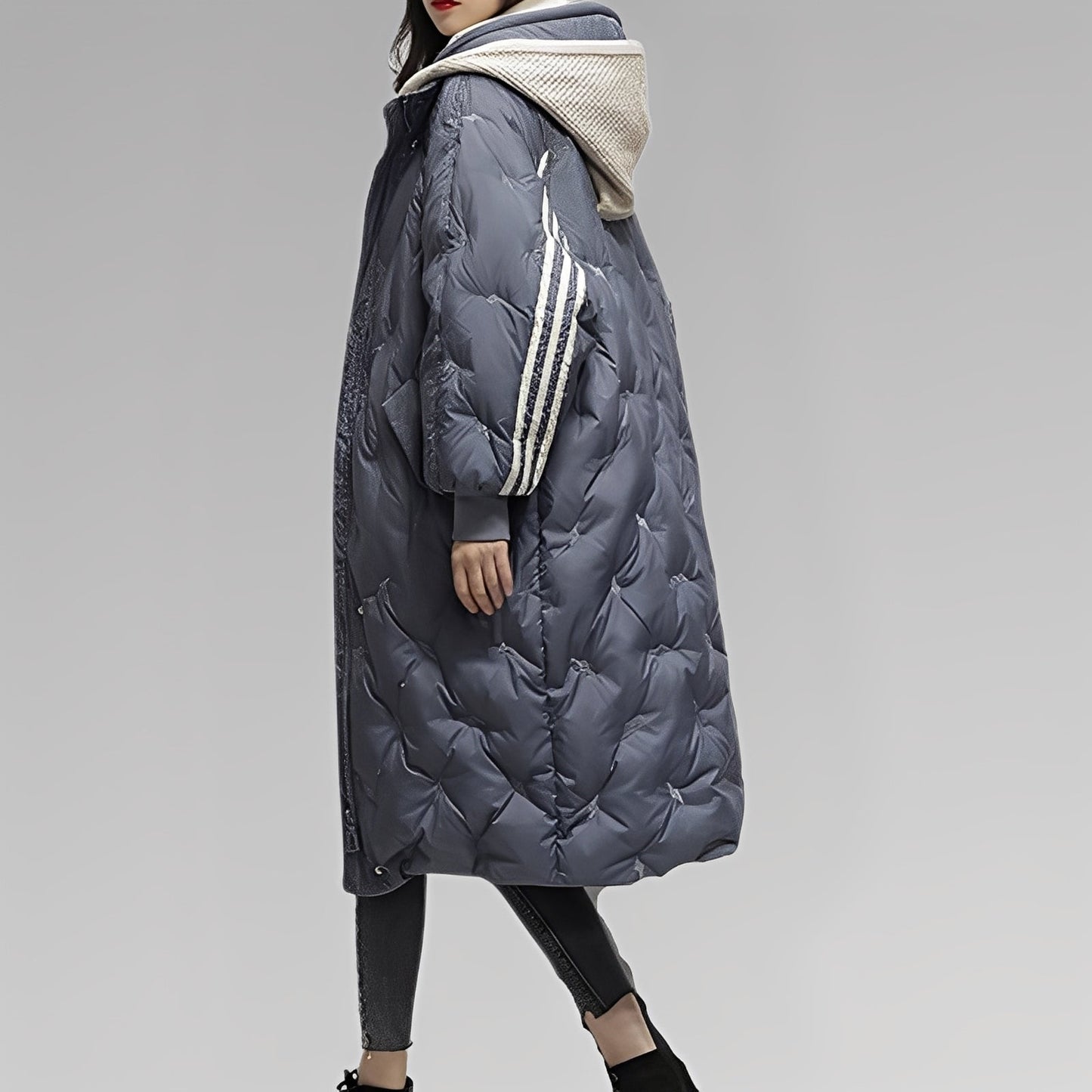 Tiril – Damska długa kurtka puchowa