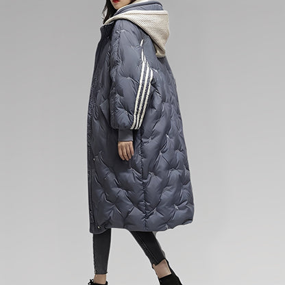 Tiril – Damska długa kurtka puchowa