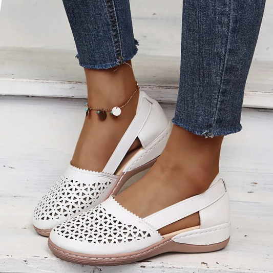 Kianna - Codzienne damskie buty z odkryciami