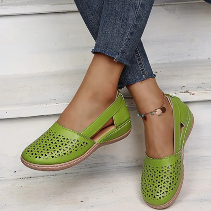 Kianna - Codzienne damskie buty z odkryciami