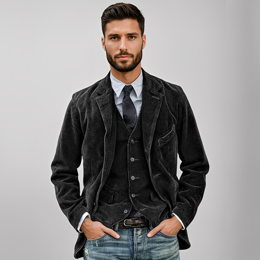 Francklin - Ciepły i komfortowy płaszcz męski