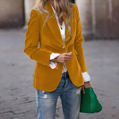 Lyliane - Klasyczna damska kurtka z guzikami