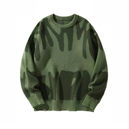 Edan - Męski sweter z wełny, komfortowy i ciepły