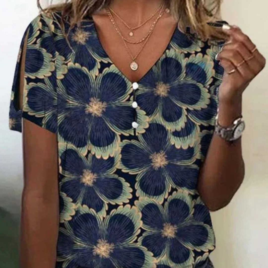 Dionesha - Letnia koszula vintage dla kobiet