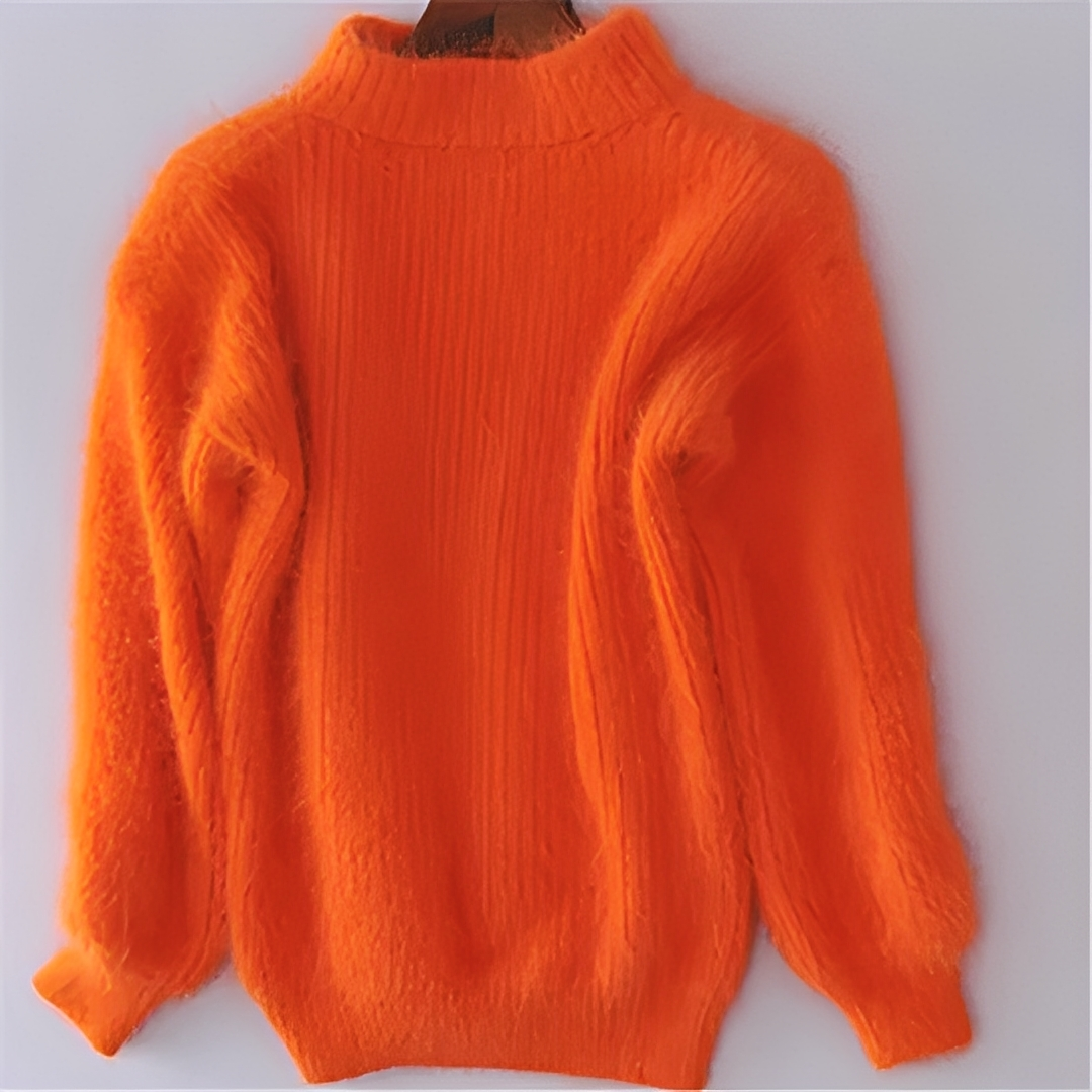 Maude - Stylowy ciepły sweter z golfem dla kobiet