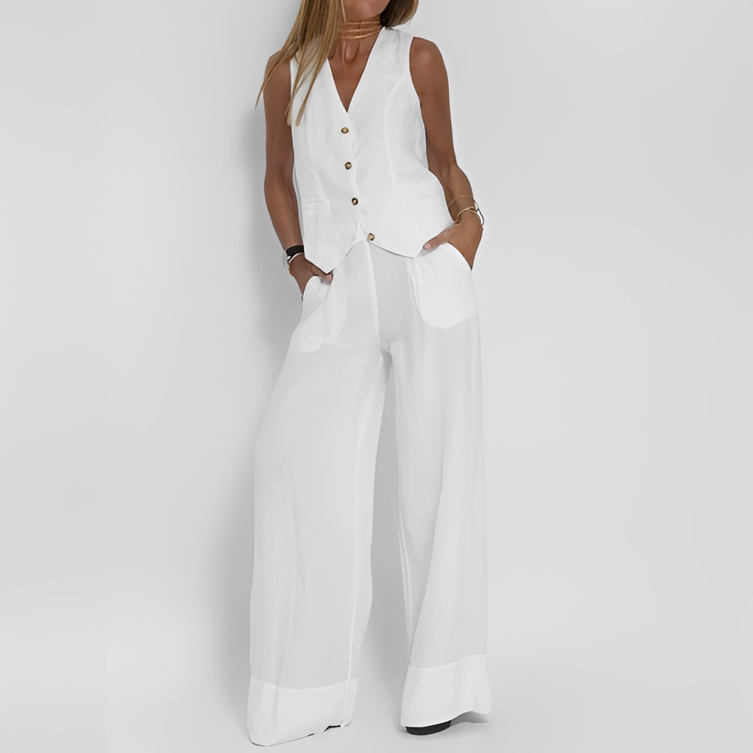 Kaithlyn - Szykowny letni zestaw dwuczęściowy dla kobiet