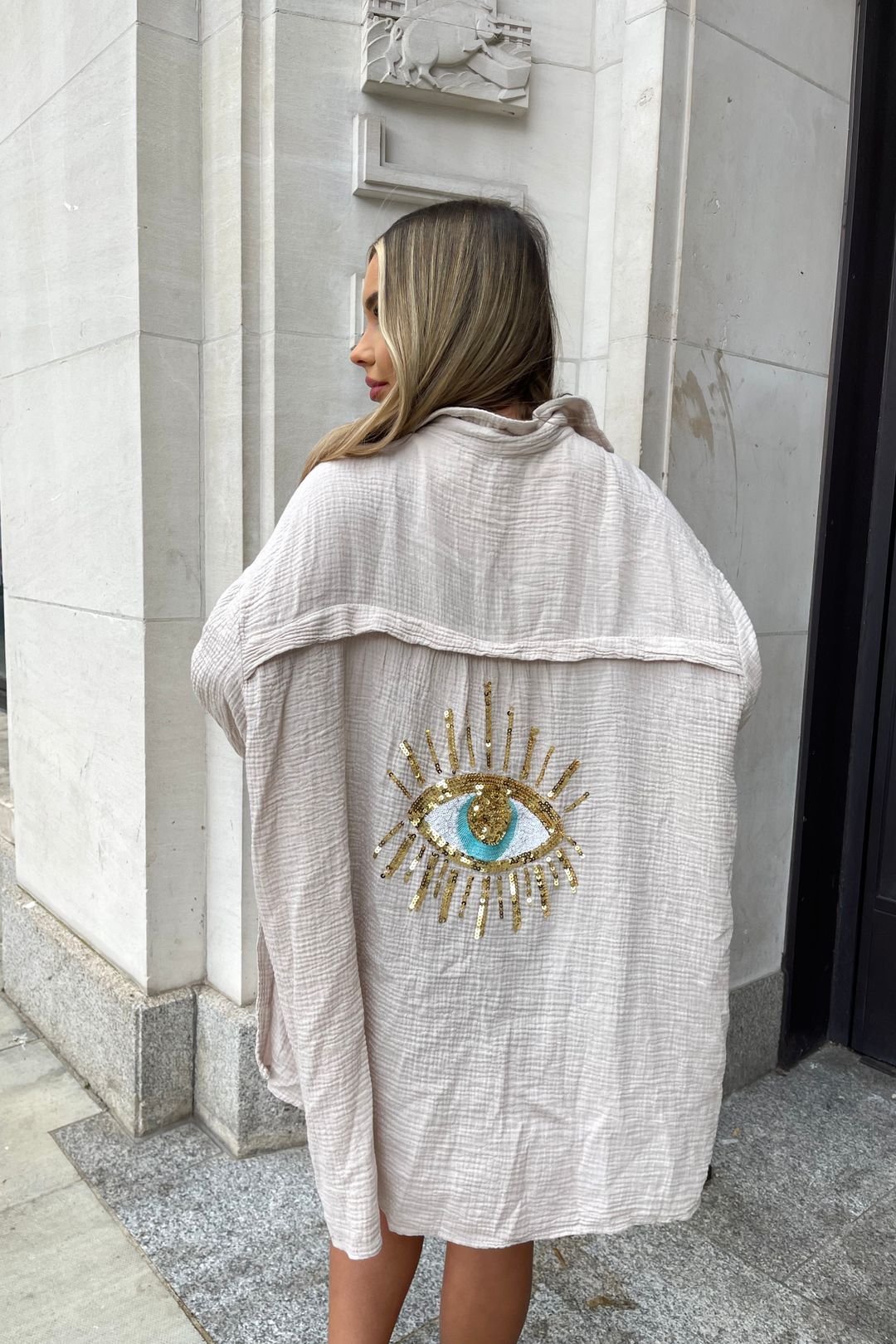 Giada – Kimono Haftowane Oversize