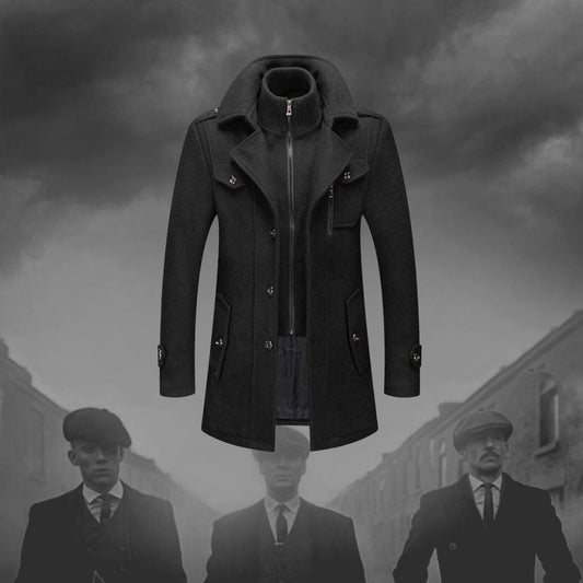 Enzo – Elegancki Doppelmantel