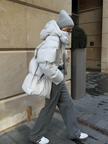 Natalia – Kurta puchowa z kapturem