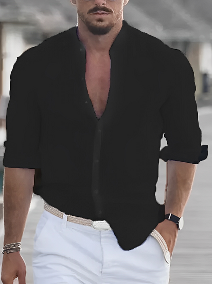 Daniel - Męska lniana koszula