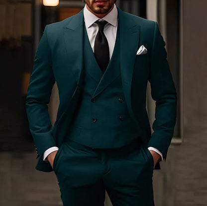 Darrel - Elegancki luźny męski garnitur