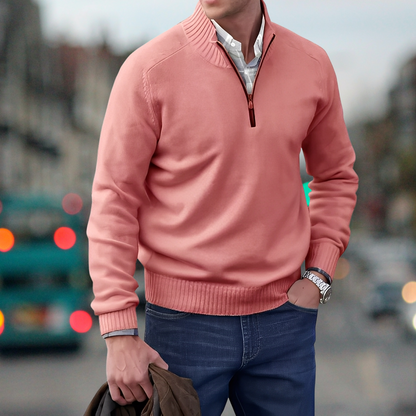 Adrian – Sweter z suwakiem