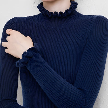Keitha - Elegancki damski sweter z kaszmiru