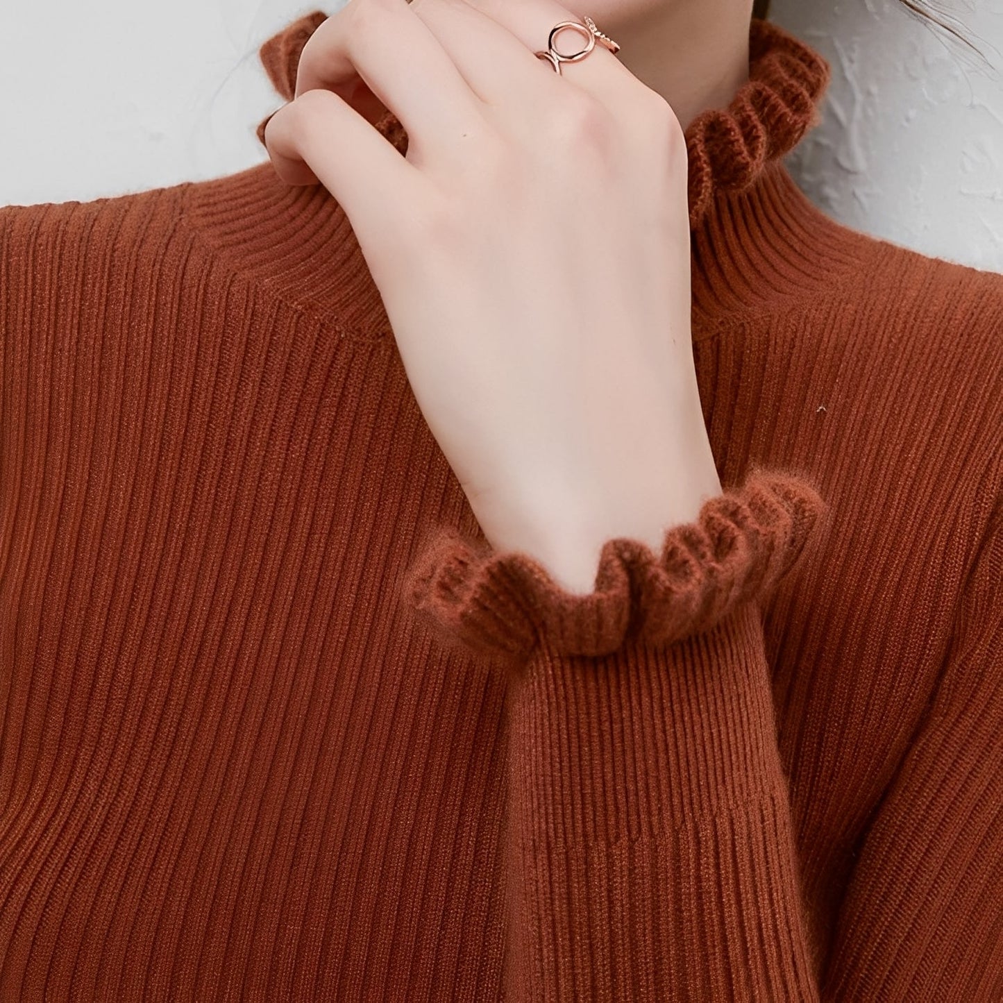 Keitha - Elegancki damski sweter z kaszmiru