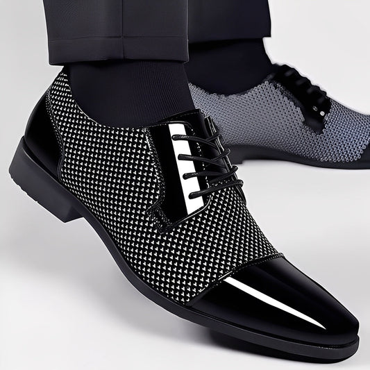 Trenton - Stylowe męskie buty skórzane na specjalne okazje