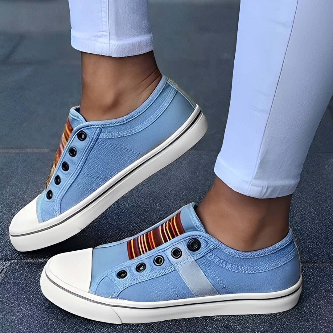 Delphia - Damskie Swobodne Canvasowe Buty
