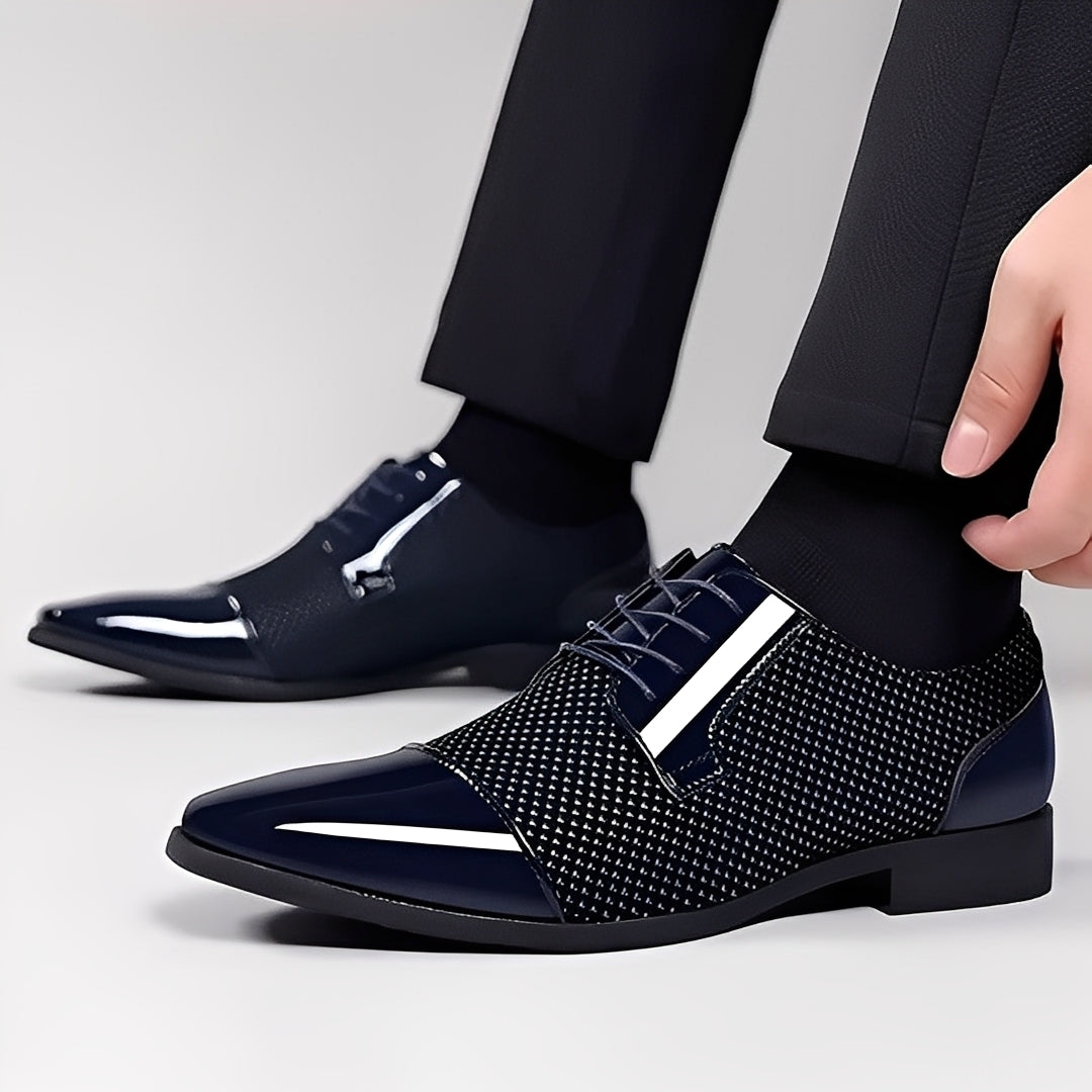 Trenton - Stylowe męskie buty skórzane na specjalne okazje