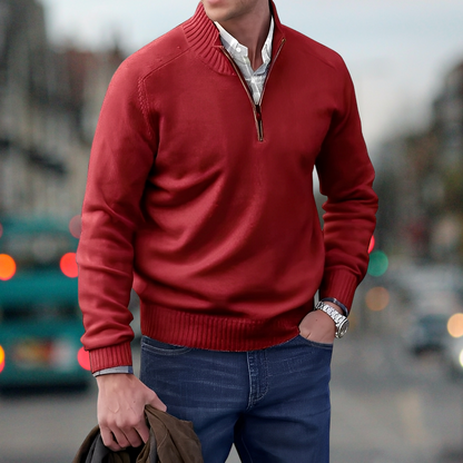 Adrian – Sweter z suwakiem