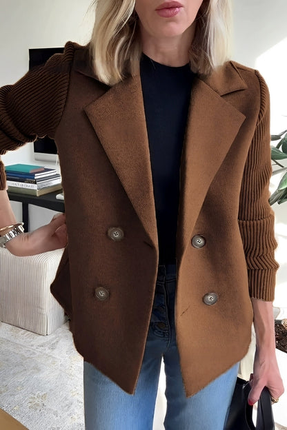 Alannah - Modny wełniany żakiet damski