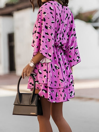 Chantelle - Stylowa, luźna sukienka mini dla kobiet