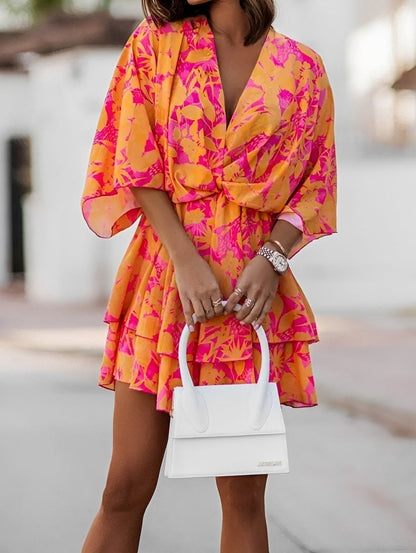 Chantelle - Stylowa, luźna sukienka mini dla kobiet