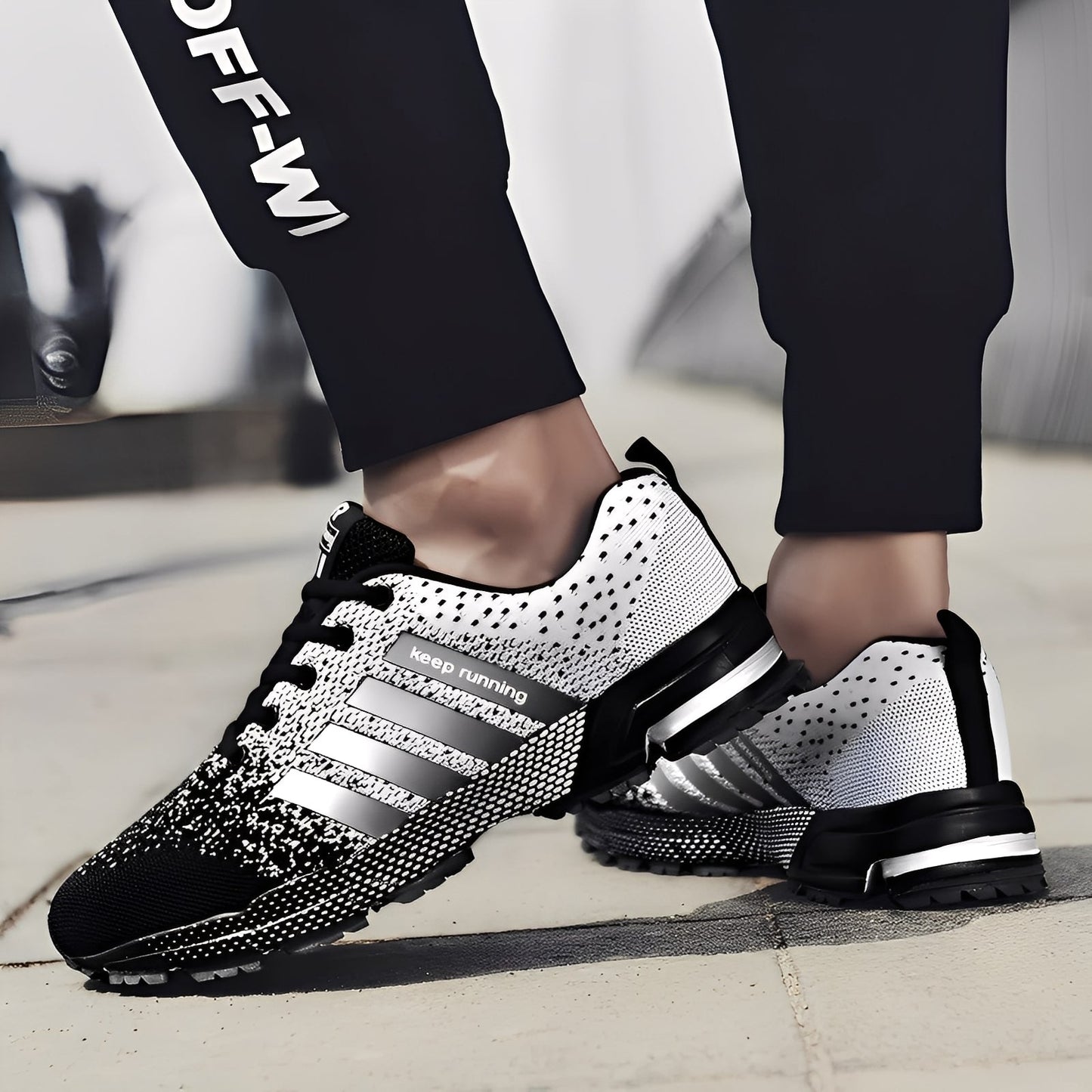 Dalton - Męskie luźne buty do biegania