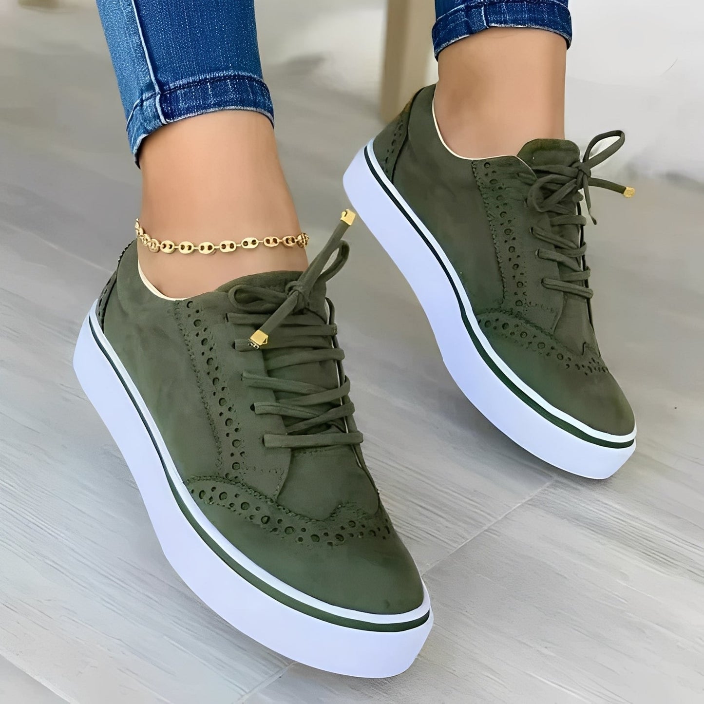 Elfleda - Stylowe, wygodne sneakersy dla kobiet
