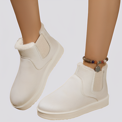 Henie - Ciepłe damskie buty z polarowym ociepleniem