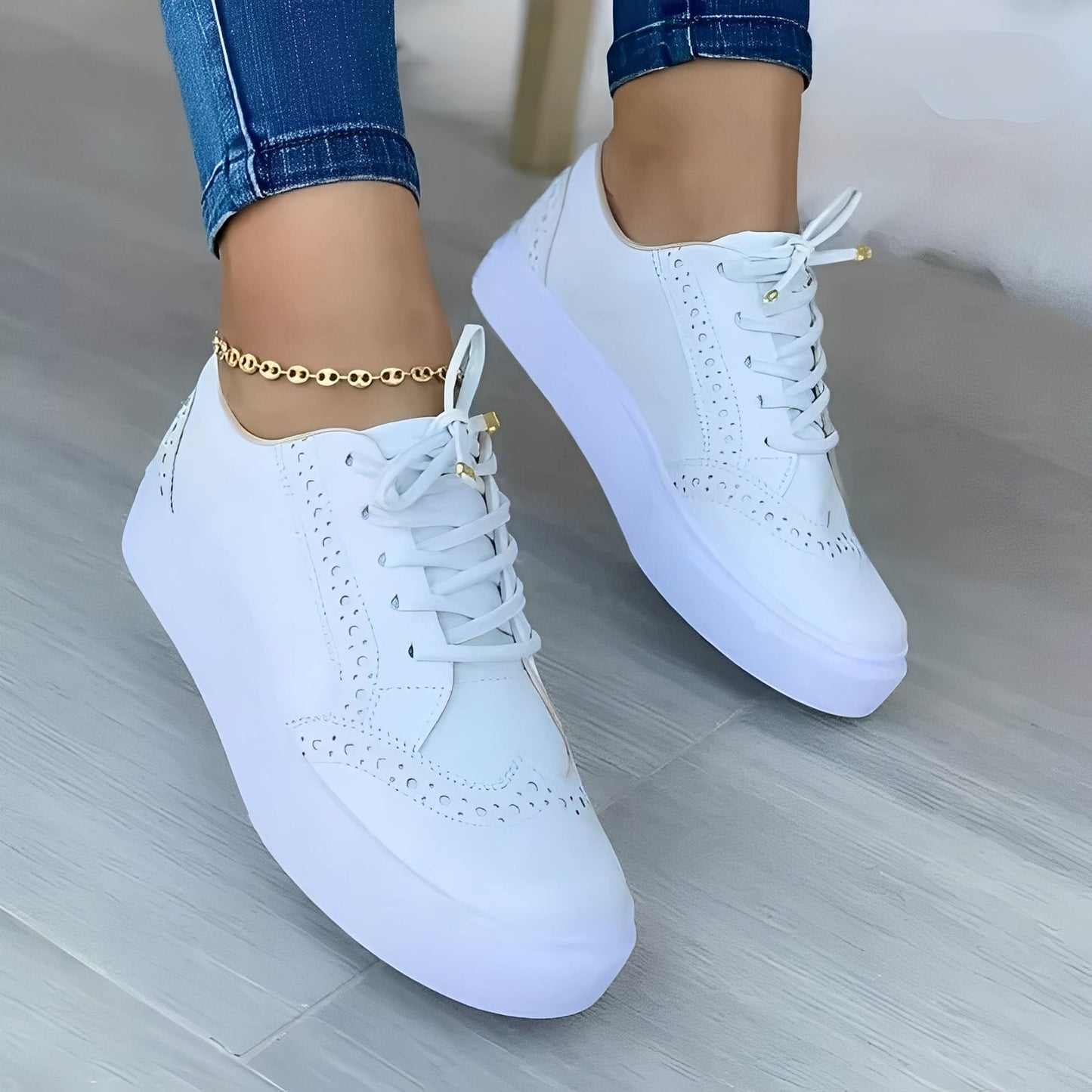 Elfleda - Stylowe, wygodne sneakersy dla kobiet