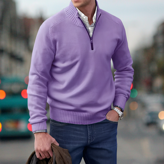 Adrian – Sweter z suwakiem