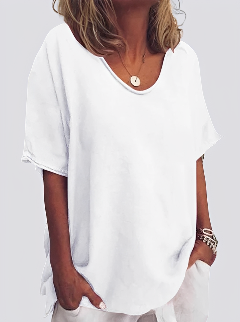 Dorothy - Luźna, luźno dopasowana bluzka dla kobiet