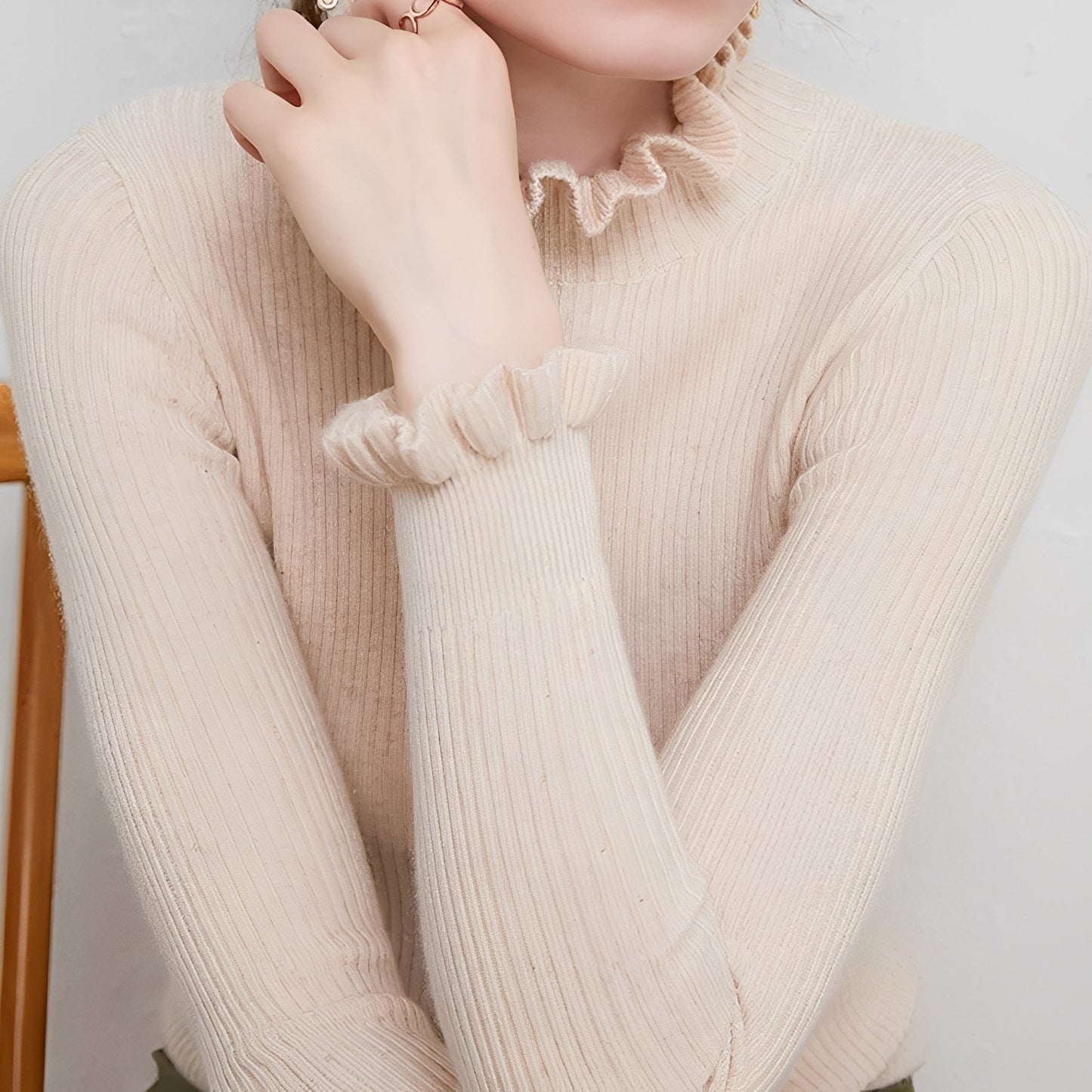 Keitha - Elegancki damski sweter z kaszmiru