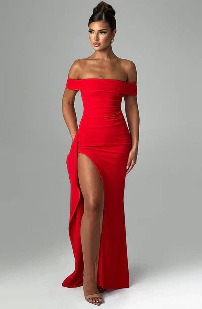 Stephanie - Elegancka Damska Suknia Maxi