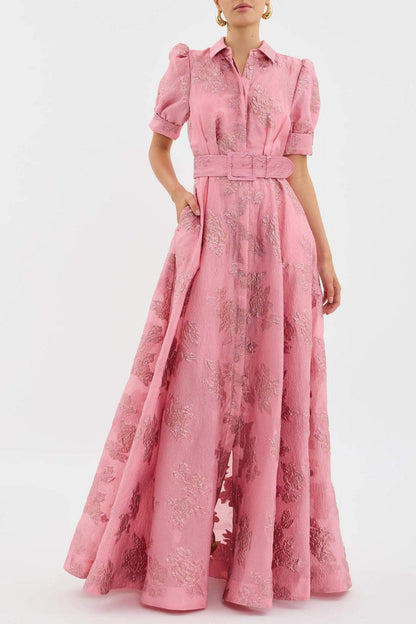 Sansa - Sukienka z Bufkami Damska, Krótka i Elegancka