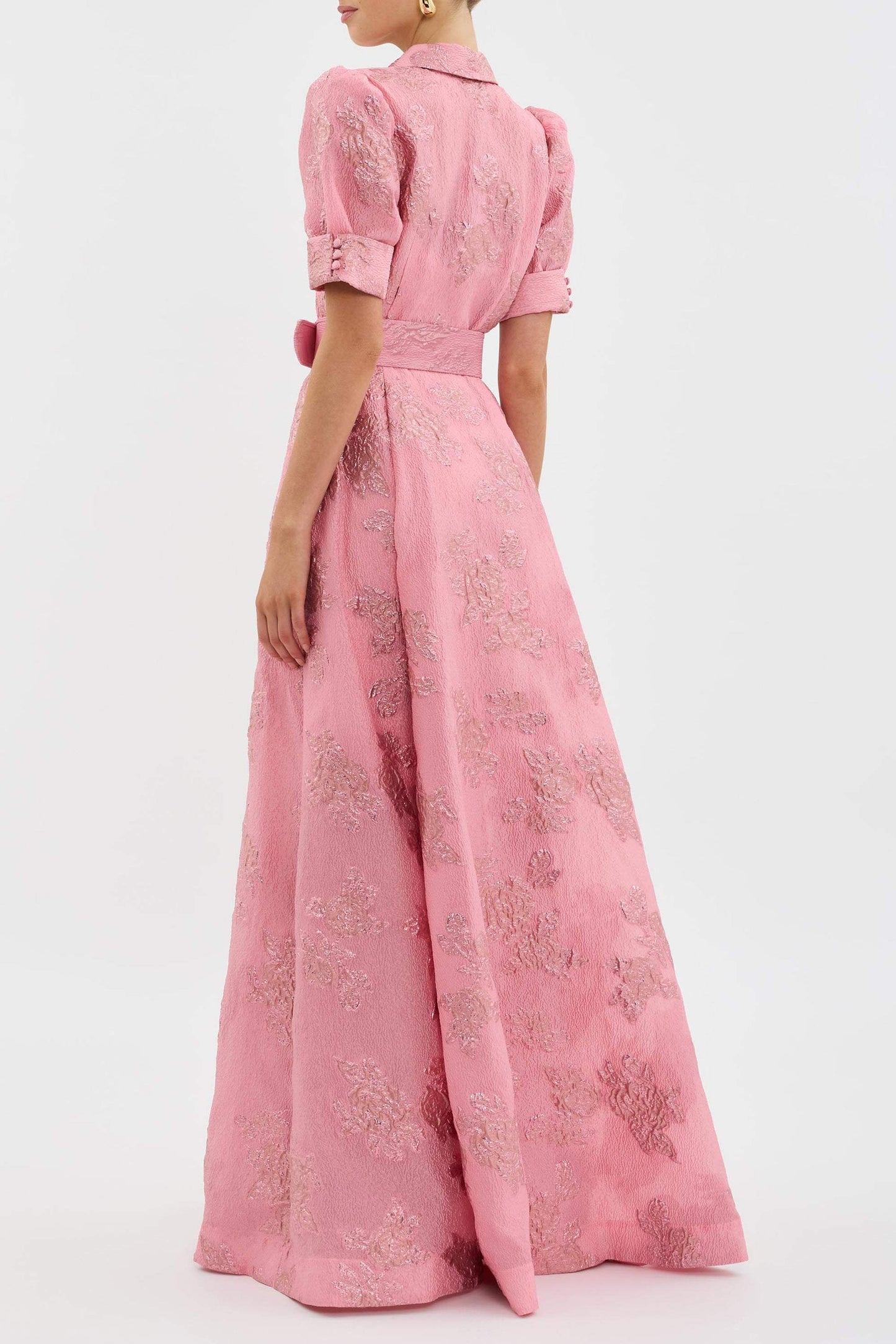 Sansa - Sukienka z Bufkami Damska, Krótka i Elegancka