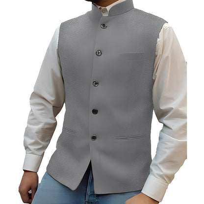 Antonie - Klasyczny męski kamizelka z golfem