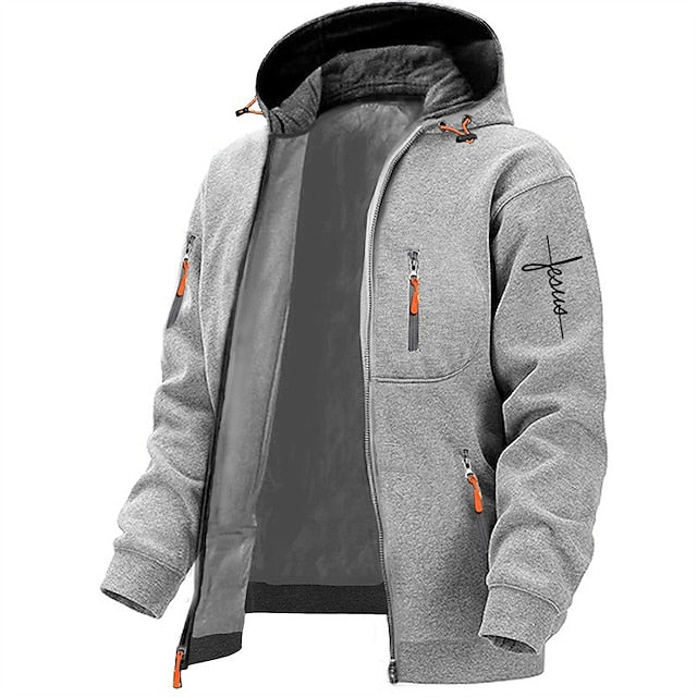 Arthur - Luźny męski hoodie z grafiką