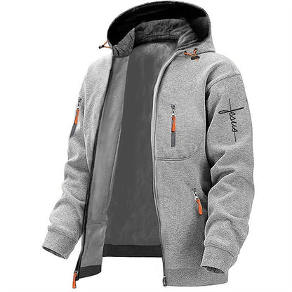 Arthur - Luźny męski hoodie z grafiką